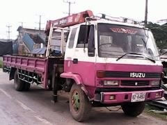 ขายรถ 6 ล้อ ติดเครน UNIC 360 ตัน 4 ชัก 5 ปลอก ISUZU FRR 175 แรง ราคาย้อมๆ