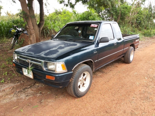 135,000 บ ขายกระบะแค็ปเดิมบางTOYOTA HILUX MIGHTY-X 2.5 X-TRA CAB ปี37/94 เครื่องเดิมเกียร์เดิม แห้งดีแน่น แรงดีคัสซีสวยเดิมไม่ผุไม่ดาม กระบะพื้นดี มีผุนิดๆหน่อยๆไม่มาก สีดี มีซีดหลังคาเก๋งกับฝากระโปรง ยางดี4เส้น พ.พาวเวอร์ แอร์ CD ภายในสวย คอนโซลครบ ล้อแม