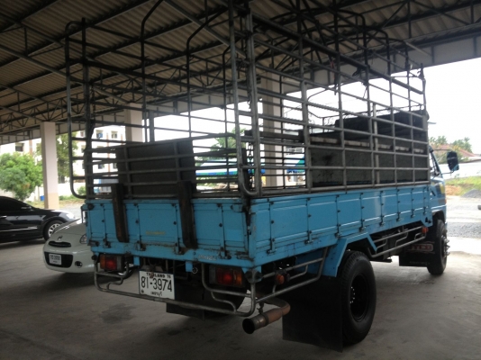 6 ล้อหัวปี๊บ ปี 92 ช่วงสั้น เครื่อง110 เกียสั้น ช่วงล่าง F ยาง900 รถเดิม