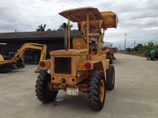 ขายรถตักล้อยาง เอวอ่อน MITSUBISHI - WS3 มือสองญี่ปุ่น นำเข้าเอง พร้อมใช้งาน