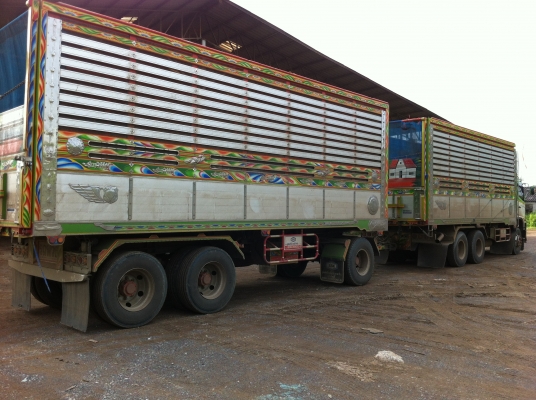 ขายรถพ่วง 22 ล้อ 2 เพลา แม-ลูก กระบะเนียมคอกเกษตรดั้ม HINO FM2P-380 ซีรี้ 500 ปี.56 ขายดาวน์ รถ7 เดือน สนใจโทร