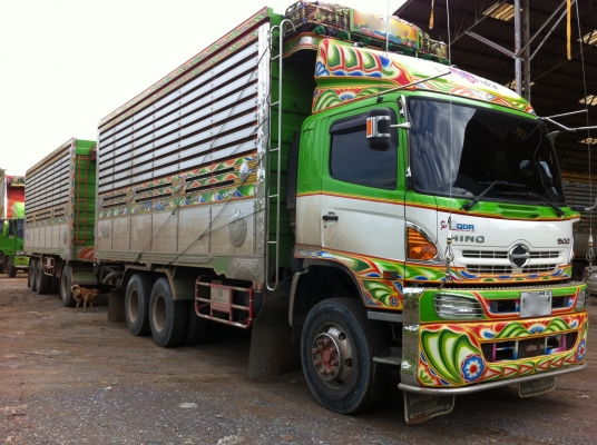 ขายรถพ่วง 22 ล้อ 2 เพลา แม-ลูก กระบะเนียมคอกเกษตรดั้ม HINO FM2P-380 ซีรี้ 500 ปี.56 ขายดาวน์ รถ7 เดือน สนใจโทร