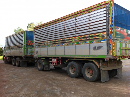 ขายรถพ่วง 22 ล้อ 2 เพลา แม-ลูก กระบะเนียมคอกเกษตรดั้ม HINO FM2P-380 ซีรี้ 500 ปี.56 ขายดาวน์ รถ7 เดือน สนใจโทร