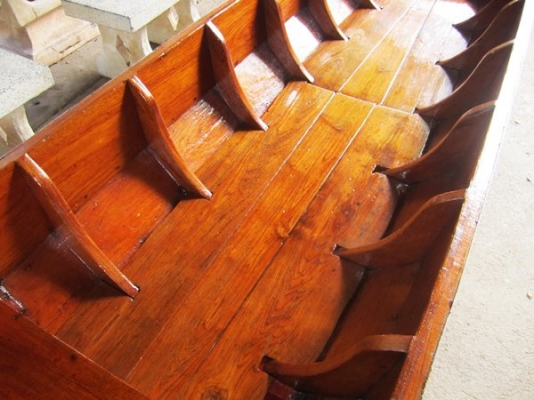 เรืออีแป๊ะใหม่ 10 ศอก ยาว 5 เมตร ไม้สักทั้งลำ เรืออีแป๊ะใหม่ 10 ศอก ยาว 5 เมตร ไม้สักทั้งลำ