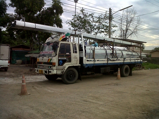 บริการขนย้าย รับจ้างทั่วไปและงานประจำด้วยรถ10-6ล้อยาว7เมตร