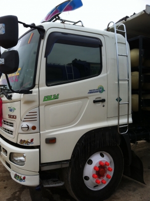 ขายดาวน์ HINO 500 260แรง NGV ห้างแท้ๆ ปี54 ลูก 3 เพลา