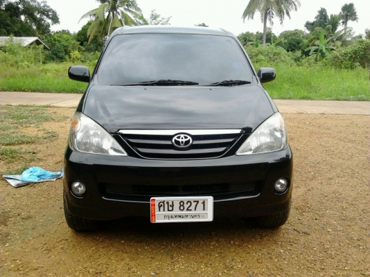 Toyota avanza 1.3 E  At 05 เปลี่ยนสัญญา
