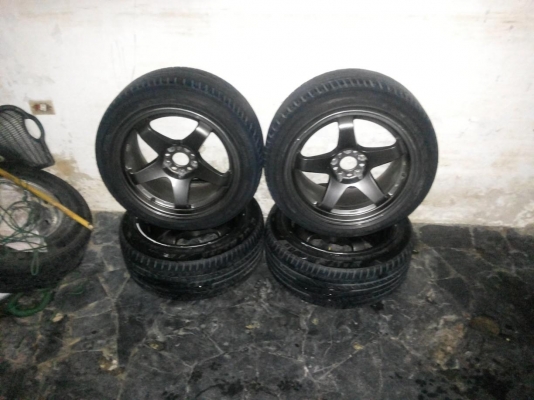 ขายแม็กซ์ nismo GT4 ขอบ17 5รู หน้า9 หลัง9 พร้อมยาง 13000 งดต่อ สนใจโทร 084-3545593 ขายแม็กซ์ nismo GT4 ขอบ17 5รู หน้า9 หลัง9 พร้อมยาง 13000 งดต่อ สนใจโทร 084-3545593