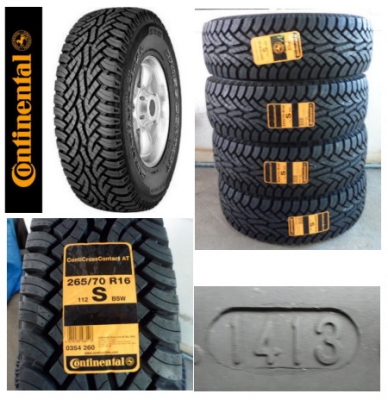 ยางใหม่ปี2013 ขนาด 265-70-16 AT ราคาพิเศษ