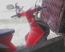 ขายมอเตอร์yamaha MEO115ccพร้อมใช้พร้อมโอนรถบ้านใช้เองทะเบียน57