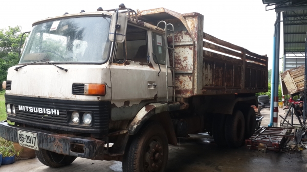 ขายด่วนไอ้หลงสองเพลาดั้ม MITSUBICHI FN225 สภาพเดิมสุดๆรีบจองเลยโทร 0843923995