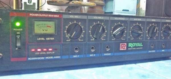 ขายแอมป์ ROYAL ราคา 1550 บาท (พร้อมใช้)