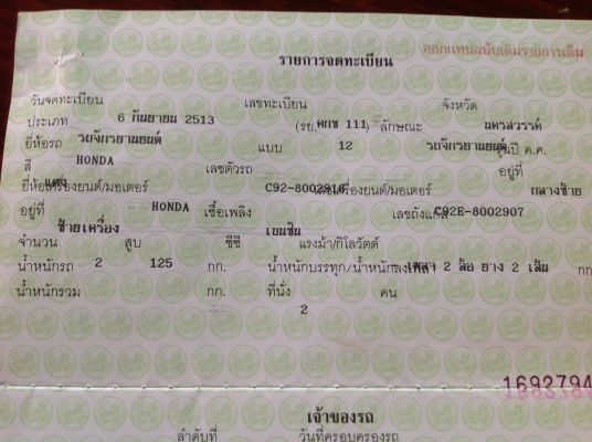 HONDA C92 (หมูแดง) HONDA C92 (หมูแดง)