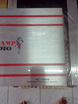 ขายเพาเวอรคลาสD  1500Wของใหม่ma udio