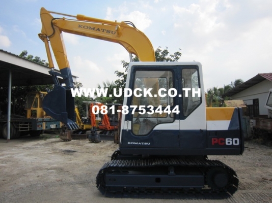 ขาย รถขุด KOMATSU รุ่น PC60-6- มือสองญี่ปุ่น