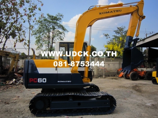 ขาย รถขุด KOMATSU รุ่น PC60-6- มือสองญี่ปุ่น