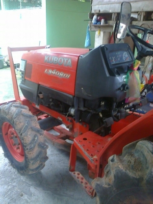 คูโบต้า 34DI 4*4 พร้อมใบดันหน้า จอบหมุน ผานพรวน