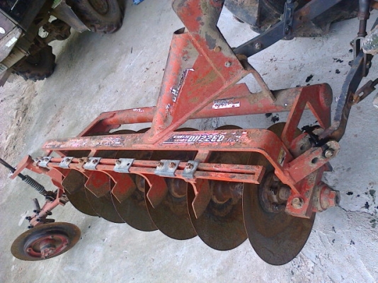 คูโบต้า 34DI 4*4 พร้อมใบดันหน้า จอบหมุน ผานพรวน