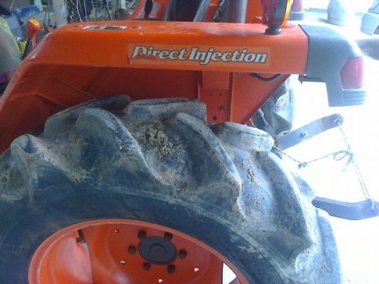 คูโบต้า 34DI 4*4 พร้อมใบดันหน้า จอบหมุน ผานพรวน