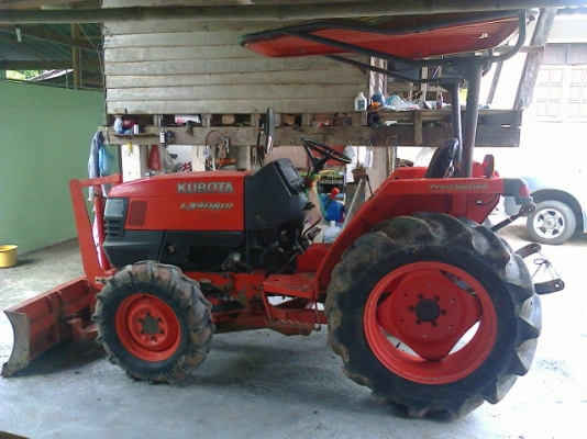 คูโบต้า 34DI 4*4 พร้อมใบดันหน้า จอบหมุน ผานพรวน