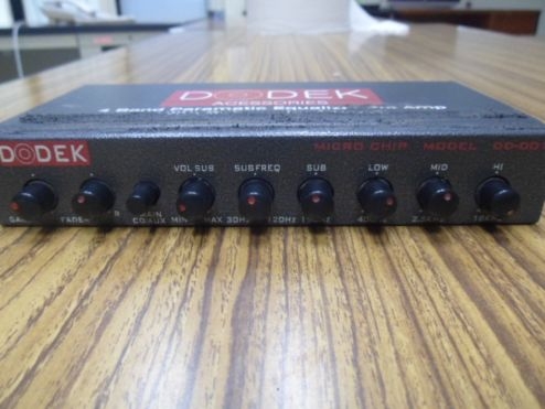 ปรีแอมป์ 4 แบนด์