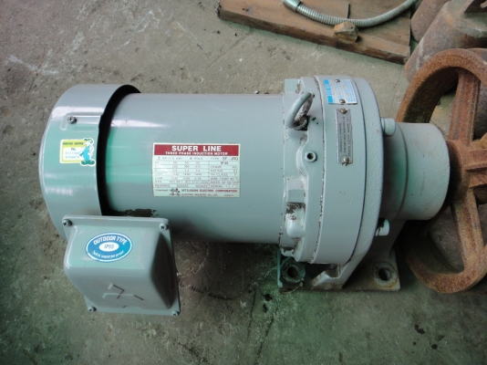 มอเตอร์ 2 แรง ของมิตซู ...ส่งขอนแก่นแล้ว