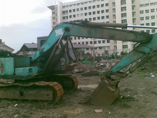 รถแบ็คโฮ ms 120 MISSHUBICHI  เครื่องเดิม เครื่อง 6 สูบ  ขาย  425000 สนใจ ติดต่อ 086-1336693