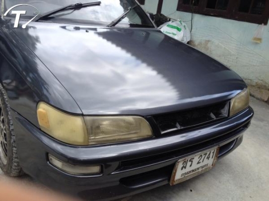 TOYOTA, COROLLA 1.6 GLi ปี 1994 เกียร์ธรรมดา เครื่อง ดีแอร์เย็น สีทำใหม่ทั้งคัน 65000 สนใจโทร 0874169674 กัน