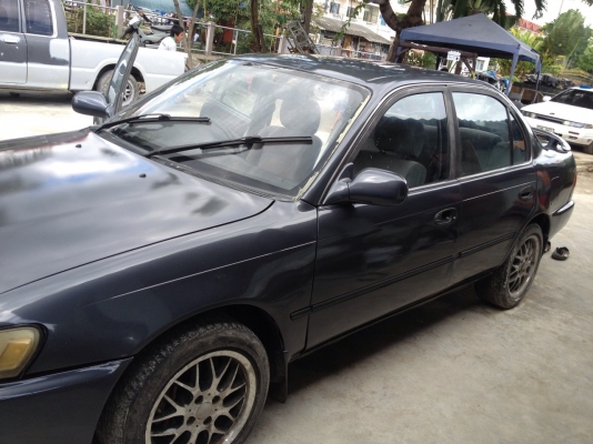 TOYOTA, COROLLA 1.6 GLi ปี 1994 เกียร์ธรรมดา เครื่อง ดีแอร์เย็น สีทำใหม่ทั้งคัน 65000 สนใจโทร 0874169674 กัน TOYOTA, COROLLA 1.6 GLi ปี 1994 เกียร์ธรรมดา เครื่อง ดีแอร์เย็น สีทำใหม่ทั้งคัน 65000 สนใจโทร 0874169674 กัน