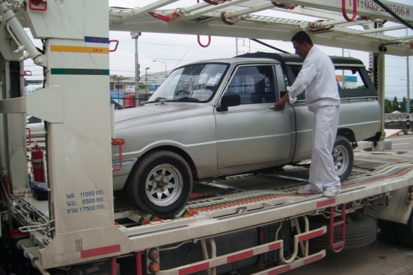 ส่งรถมาสด้าให้แล้วครับ อ.เกาะสมุย ขอบคุณครับ