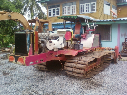 ขาย!! รถตีดิน  เครื่องยนต์ HINO HO7D / ปั้มอีตั้น เบอร์22 / 10HT. ( ซ่อมบำรุง+ทำสีใหม่ ) )