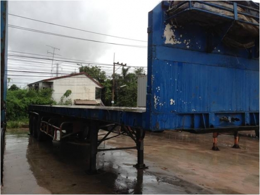 ขายหาง 3 เพลาพื้นเรียบ