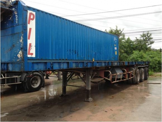 ขายหาง 3 เพลาพื้นเรียบ