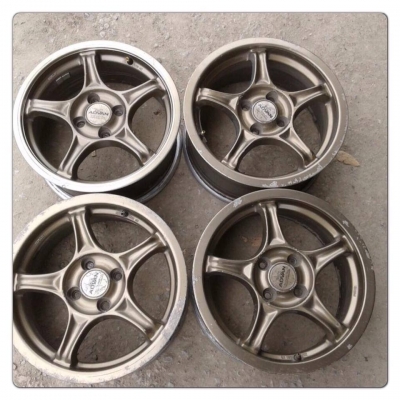 ขายแม็กมือ2 Advan RC2 ขอบ15 4 รู100 ราคา 4,300 บาทราคาถูก