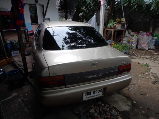 ปี93 TOYOTA COROLLA (สามห่วง)1.3 GLi เกียร์ธรรมดาไม่ใช้แท็กซี่ ขาย 65,000บาท