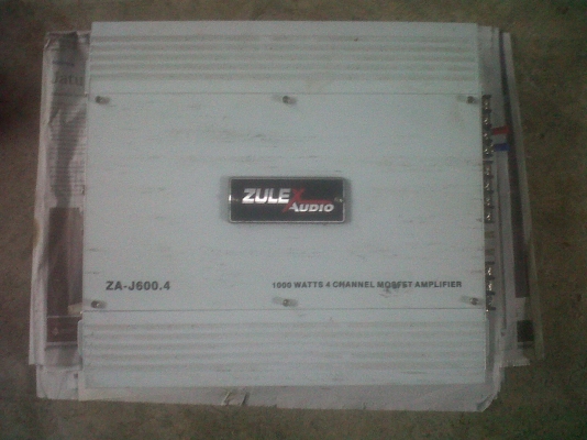 พาวเวอร์ zulex 4ch class ab 1000 watt 1200บาท