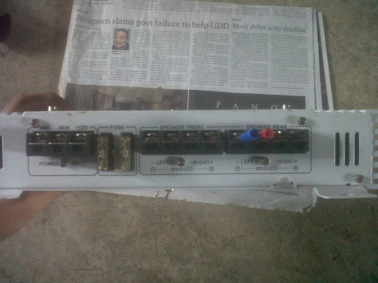 พาวเวอร์ zulex 4ch class ab 1000 watt 1200บาท