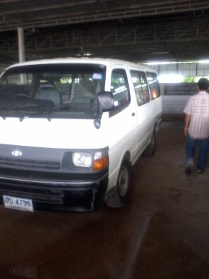 รถตู้ โตโยต้า ปี38 ราคาเบาๆ 78000 ครับ