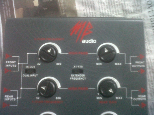 ครอส3ทาง ของใหม่ ยี่ห้อ mb audio 1250