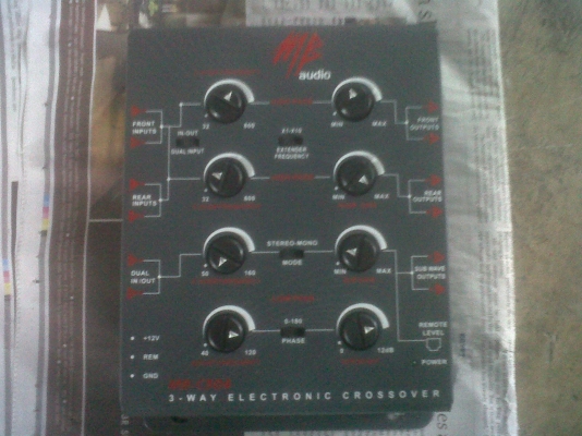 ครอส3ทาง ของใหม่ ยี่ห้อ mb audio 1250