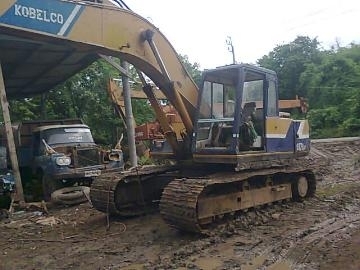 KOBELCO SK 07 MACK II ตัวเดินใหญ่ ทำงานใวเครื่องปั้มไม่โหลด