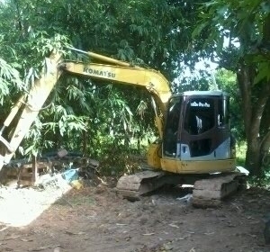 KOMATSU PC78US เก่านอกใช้งาน7000ช.ม เล่มทะเบียน