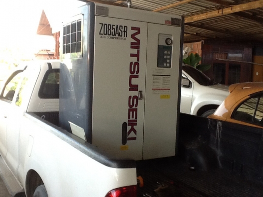 ปั๊มลมมือสอง เก่าญี่ปุ่น MITSUISEIKI 10 Hp มี dryer ในตัว