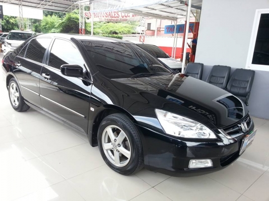 ดาวน้อยผ่อนนานHonda Accord2003Auto2.4รับประกันรถสภาพดียินดีให้ตรวจสอบก่อนซื้อขายถูก