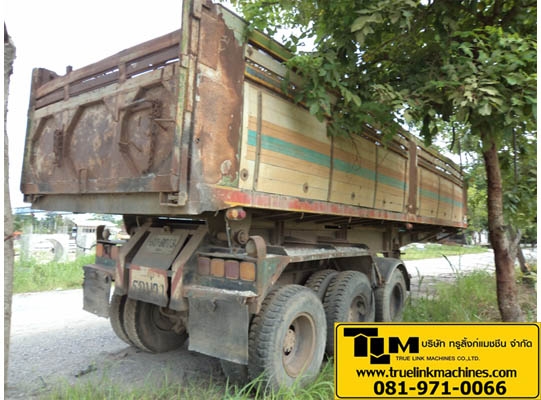 หางเทรนเลอร์  ดั๊ม 3 คาน