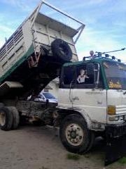 10ล้อดั้ม HINO F17-2เพลา เครื่องHO7D 195แรงม้า