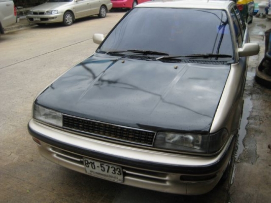 ขาย TOYOTA COROLLA  1,300 CC.1990โดเรมอนสภาพสวย ประหยัดมากๆ เบ็นซิน+ LPG เกียร์ธรรมดา พวงมาลัยธรรมดา เบาะกำมะหยี่  เครื่องเพิ่งเปลี่ยนสายพานไทม์มิ่ง หัวเทียน น้ำมันเครื่อง