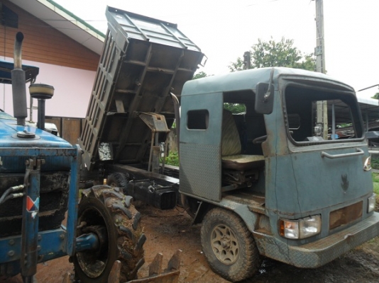 ขายรถอีแต๋นบรรทุกเพื่อการเกษตร 2เพลาดั้ม เครื่องมิตซู เทอร์โบอินเตอร์ พาวเวอร์ บรรทุก4-5ตันสบายครับ