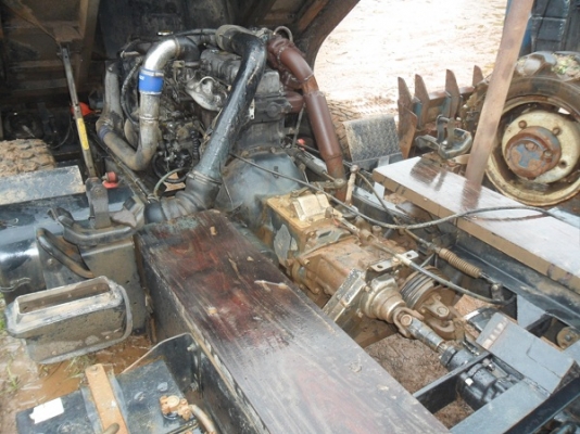 ขายรถอีแต๋นบรรทุกเพื่อการเกษตร 2เพลาดั้ม เครื่องมิตซู เทอร์โบอินเตอร์ พาวเวอร์ บรรทุก4-5ตันสบายครับ