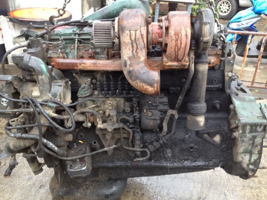 ขายเครื่อง VOLVO 320แรง รถสิบล้อหัวลากFL10